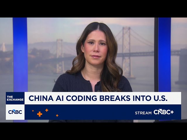 China AI coding breaks into U.S.