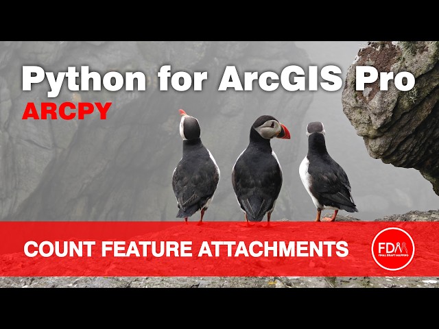 Count Feature Attachments with ArcPy | Python for ArcGIS Pro