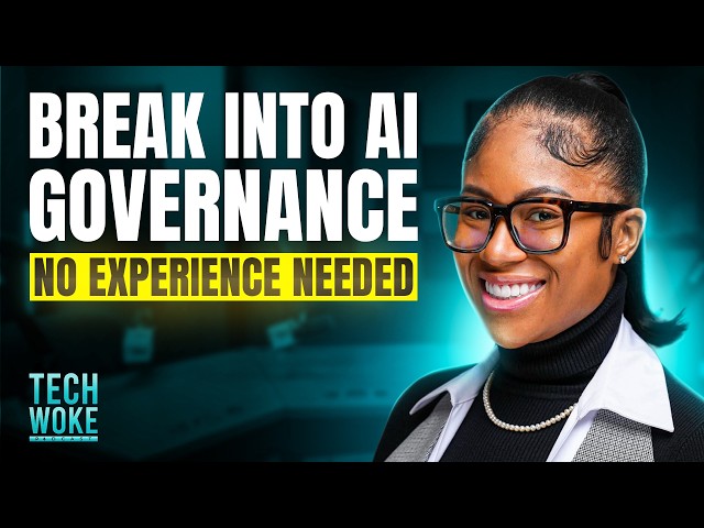How to Break Into AI Governance Without Any Experience