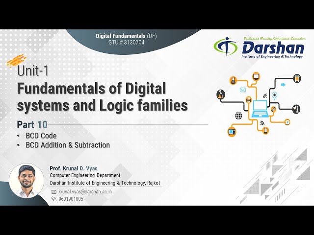 BCD Code, BCD Addition & BCD Subtraction | Unit-1 #10