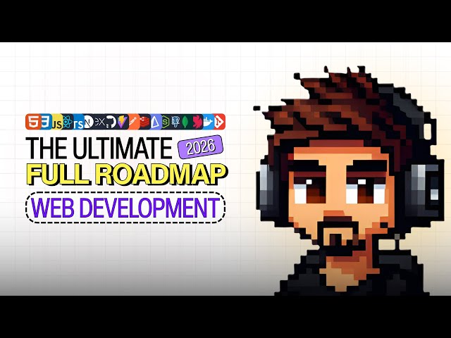 The Ultimate Full stack web dev roadmap 2026