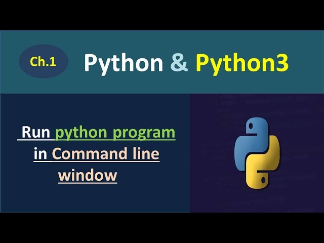 Python Tutorial for Beginners in Hindi - 10 | How to Run Python Program in Command Line Window