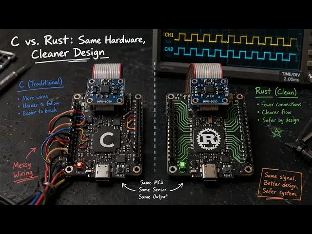 Rust vs C on Microcontrollers: An Industrial Reality Check