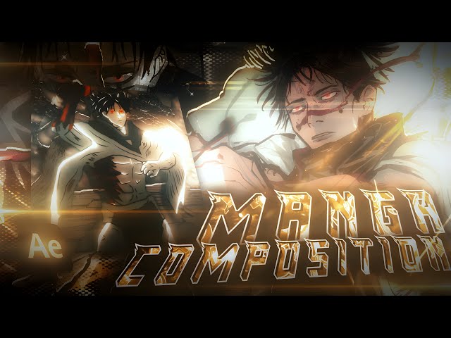 After Effects | Manga Composition like me | Tutorial