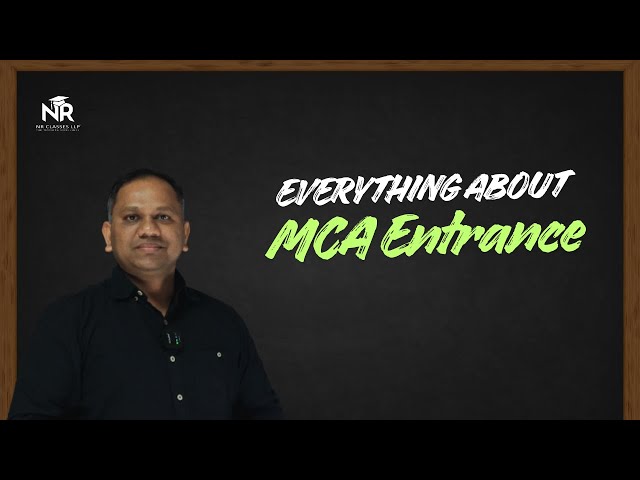 MCA Entrance Exam: Complete Syllabus Guide ✅