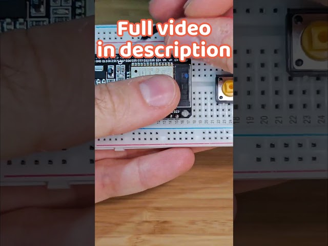 ESP32 Button Tutorial for Beginners | Easy Step-by-Step Guide 🚀🔘 #ESP32 #Arduino #Tutorial #DIY