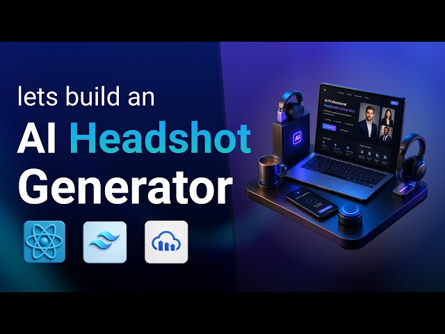 Build A Production Ready AI Headshot Generator | React, TailwindCSS, Cloudinary