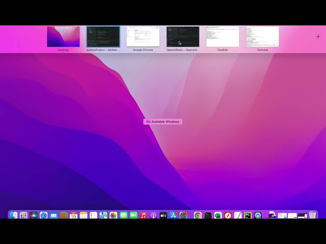Chatgpt with API using python.