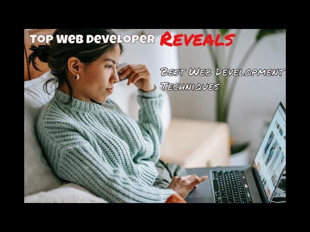Top Web Developer Reveals Best Web Development Techniques