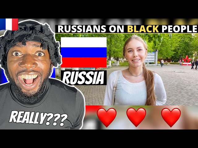 What Do RUSSIANS Think About BLACK People?⎢REACTION !