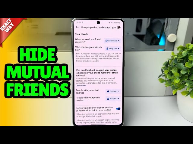 How to hide mutual friends on facebook (2026)
