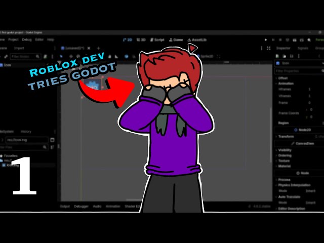 i tried godot as a roblox developer..