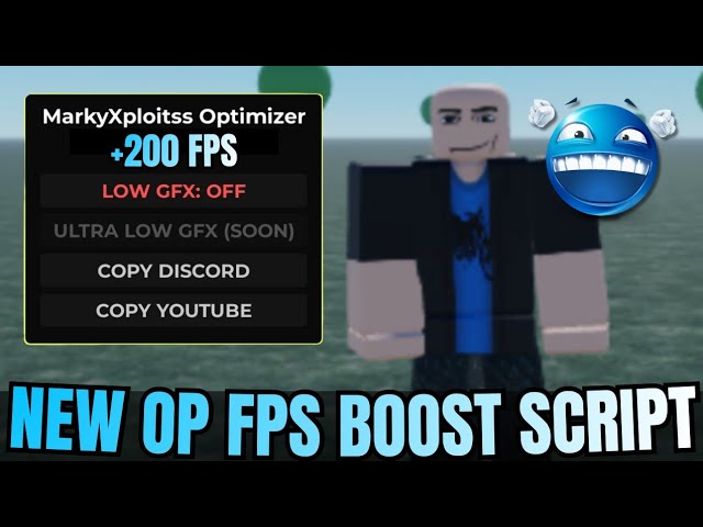 [NEW] Best OP Universal Fps Booster Script - Works On Any Games | Roblox Scripts (PC & MOBILE)