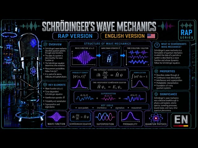 🎧 Schrödinger’s Wave Mechanics as a RAP Music Explanation