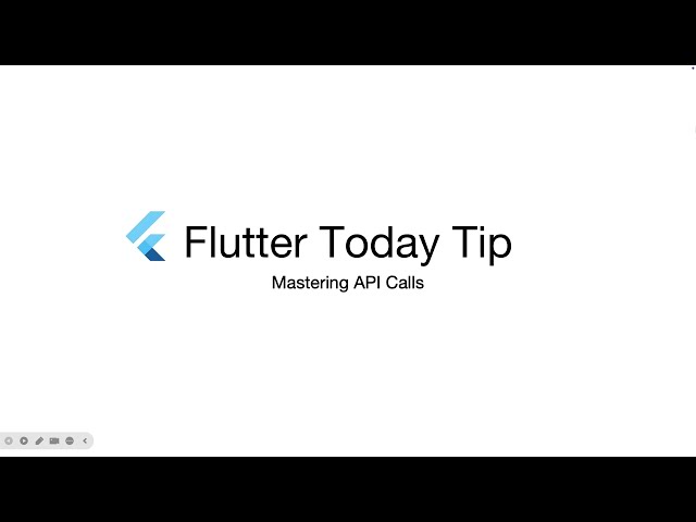 Flutter API Calls Explained