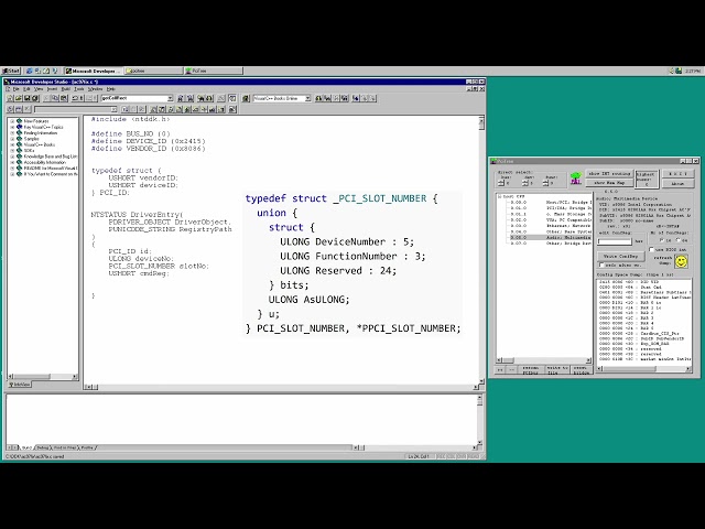 Case Study: Making a Windows NT 4.0 PCI Device Driver