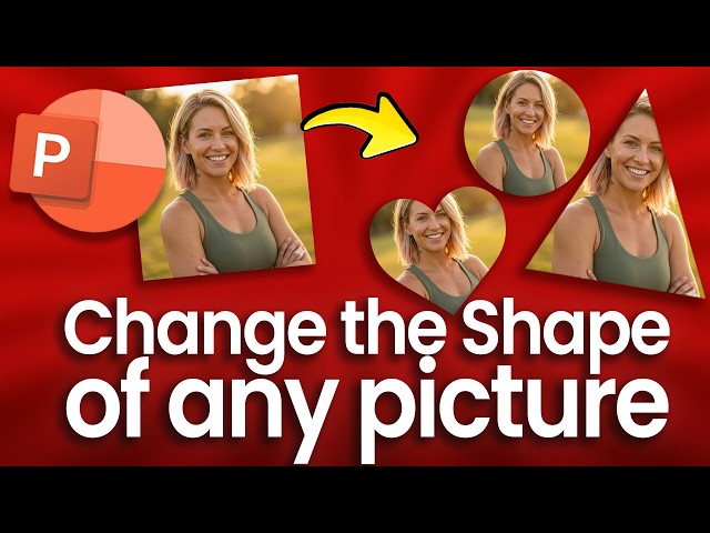 How to Change the Shape of a picture in Powerpoint