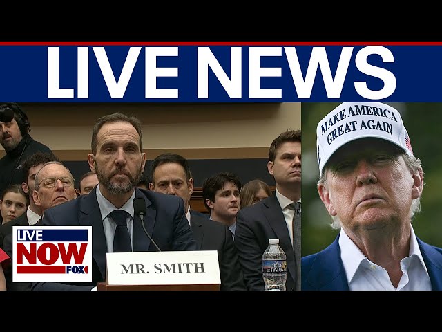 LIVE NOW: Jack Smith testifies on Trump criminal investigation & more