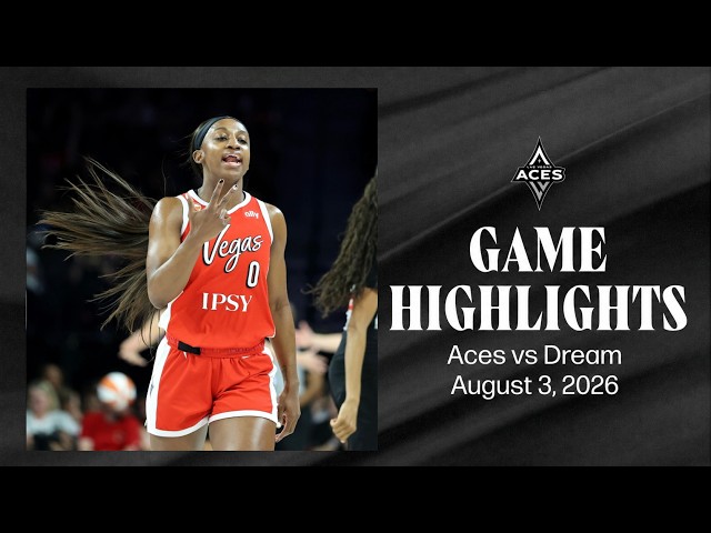 Las Vegas Aces vs Atlanta Dream Highlights | 8.3.26