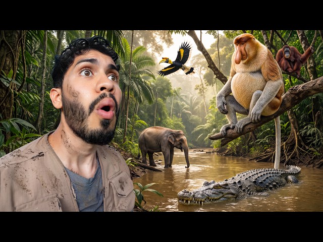 I Traveled to the WILDEST ISLAND in ASIA 🇲🇾 | Unique Animals 😱