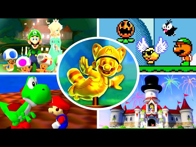 What Happens When You Get 100% Completion in Mario Games? (1985 - 2025)