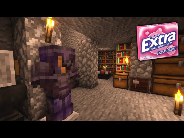 [ASMR] Minecraft Survival Gum Chewing (Whispering + Keyboard/Mouse Sounds)