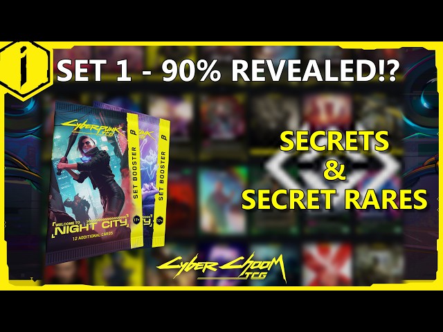 I analysed EVERY Cyberpunk TCG reveal so you don't have to - Set 1 Deconstructed