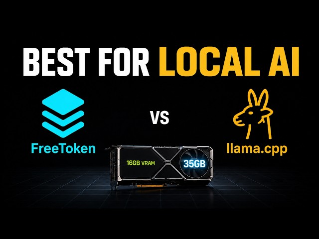 FreeToken vs llama.cpp:  Which is Better for Local AI?