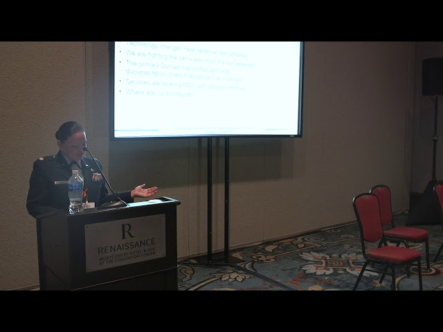 Multi Domain Operations Framework Breakout Session - AFITC 2019