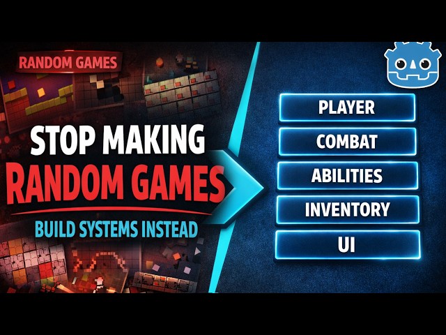 Beginner Game Dev? Don’t Make Small Games || Do This Instead