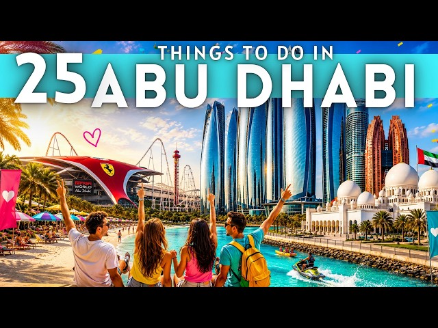 Best Things To Do in Abu Dhabi UAE 2026 4K