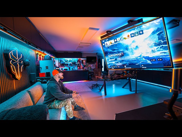I Built a Hidden Gaming Setup in My Garage