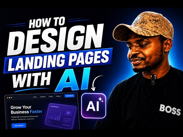 How to Design Landing Pages with AI (2026) | Create High-Converting Landing Pages Without Coding