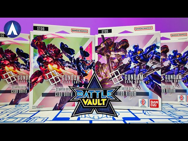 Which Starter Deck is BETTER??? ST05 VS ST06 |  BATTLE VAULT - Gundam Card Game TCG