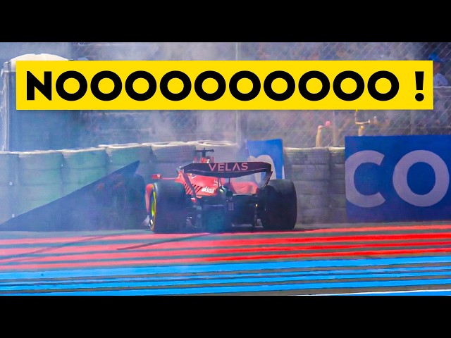 When F1 Drivers Crash while Leading...