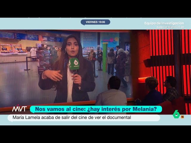 Más Vale Tarde va al cine para ver el documental de Melania Trump - Más Vale Tarde