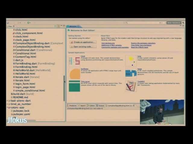 Web Components Now with Dart - JFokus 2013