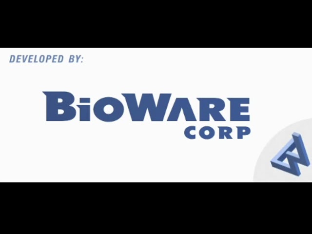 Intro Logo of Bioware studios of times of Legendary / BALDURS GATE 1 (1998)