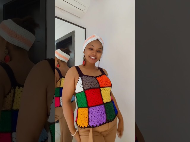 Granny Square Top tutorial now available… #crochet #tutorial #grannysquare