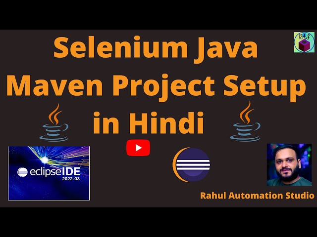 🔥 Selenium Java Maven Project Setup in Eclipse (Hindi Tutorial) | Step-by-Step Guide🔥