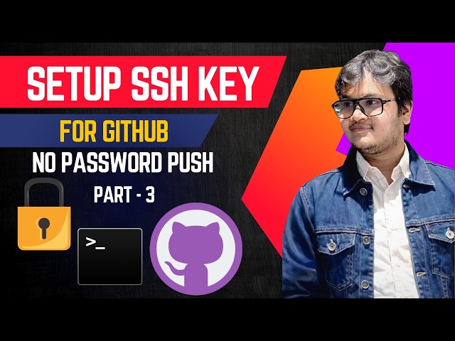 Setup SSH Key for GitHub 🔐 | Password-Free Git Push (Hindi DevOps Tutorial) #coding