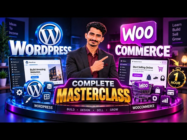 WooCommerce Complete Masterclass 2026 | Learn WordPress E-Commerce Step by Step | Full Course