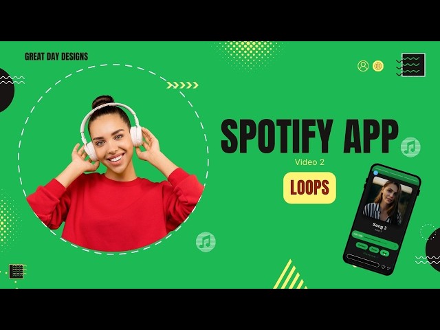 JavaScript Loops Made EASY 🔁 | Build a Spotify-Style Music App #2