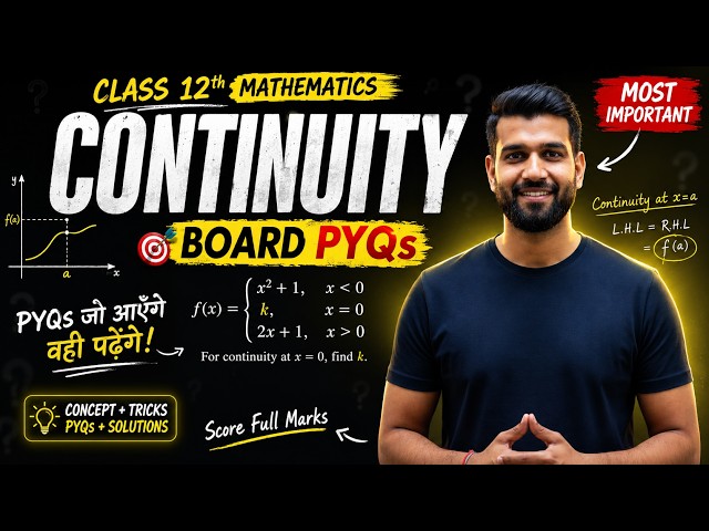 Class 12 Continuity | Important Questions Practice | Maths