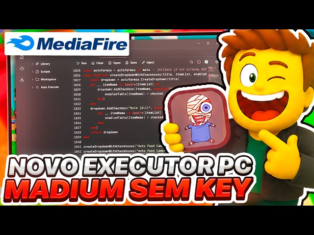 ✅ DIRECT INSTALLATION MADIUM PC EXECUTOR NO KEY HOW TO INSTALL AND RUN SCRIPTS IN ROBLOX!