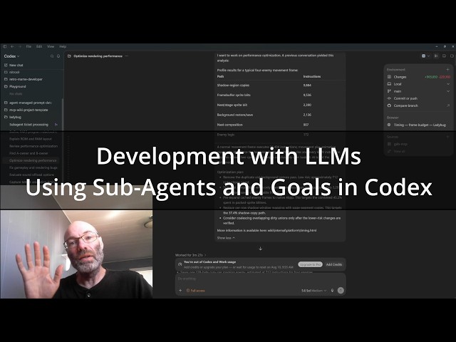 Using Sub-Agents and Goals in Codex
