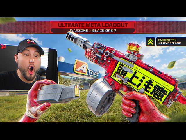 I Built the #1 FASTEST META SMG LOADOUT in Warzone! (Best Ryden 45K Meta Loadout)