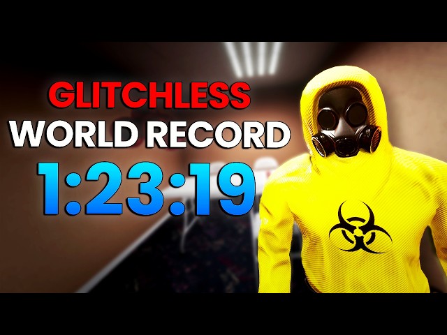 Escape The Backrooms Glitchless Speedrun in 1:23:19