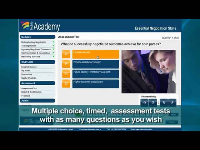 vLearning (online video based training course production)