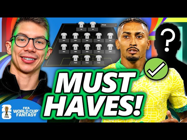 ESSENTIAL PLAYERS IN FIFA WORLD CUP 2026 FANTASY!